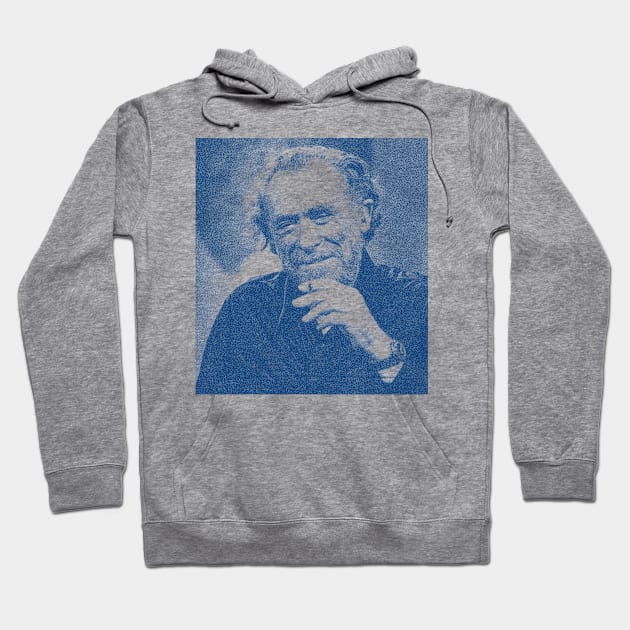 Charles Bukowski - Classic Sketch Hoodie by NavyVW